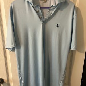 Holderness and Bourne men’s golf shirt with McLemore logo